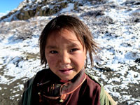 Bambino a Dho Tarap
