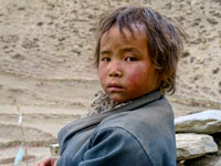 Bambino a Namgung