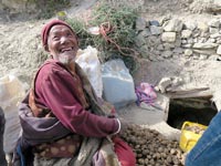 Lama del gompa di Shey