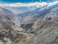 Panorama dal passo di Jungben
