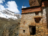 La Montagna di Cristallo da Tsakang