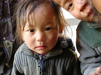Bambini a Kagbeni