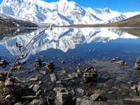 L'Icy Lake, 4600 m