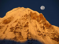 Tramonto sull'Annapurna