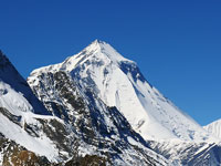 Il Dhaulagiri dal passo Mesokanto