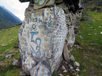 Muro Mani a Olangjungchola