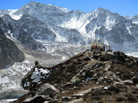 Il chorten a Oktang