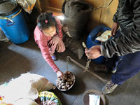 Bilancia pesa patate