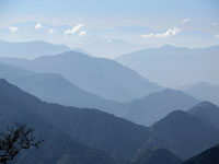 Catene di colline da Chittre