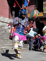 Maschera di Chhingpa al Mani Rimdu