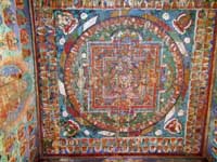 Thanka del chorten di Tsarang