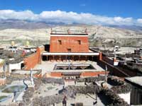 Il grande monastero di Lo Manthang