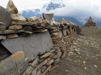 Muro mani a Yughat