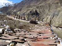 Il gompa di Tashi con Phu sullo sfondo