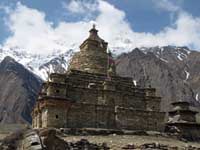 Il grande chorten di Yughat