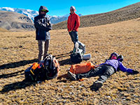 Davide, Lakhpa e Sara a 5000 m