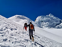 In marcia verso il Saribung La