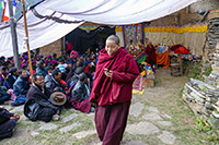 Monaca al gompa di Gonhgye 1
