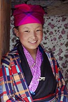 Ragazza a Pangdun