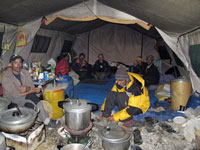 La tenda cucina