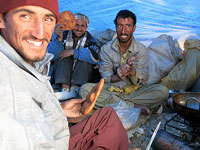 Preparazione del Chapati a Karphogoro