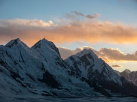 Tramonto sull'Hispar