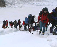 Salendo al passo di Gondoghoro