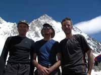 Giuseppe, Adriano e Sergio al c.b.