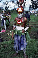 Il festival di Mount Hagen, guerriero