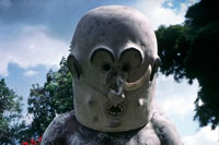 Maschera rituale dei mud-men