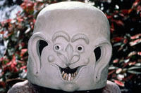 Maschera rituale dei mud-men