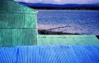 Tetti di Puerto Natales