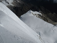 La parete nord del Quitaraju