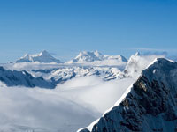 Vette della Cordillera dal Quitaraju