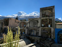 Il cimitero di Musho sotto allo Huascaran