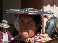 Donna al mercato di Carhuaz