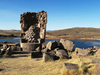 Tomba incaica a Sillustani