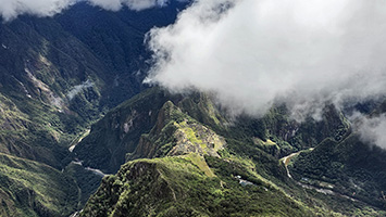 Machu Picchu dalla Montagna Machu Picchu
