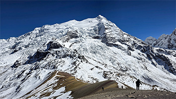 L'Ausangate dal passo Palomani