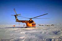 Decollo dal Polo Nord