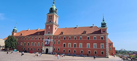 Il Castello Reale di Varsavia in Plac Zamkowy