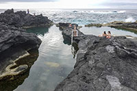 Piscine naturali di Canairos a Mosteiros