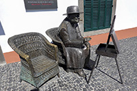 Winston Churchill a Camara de Lobos