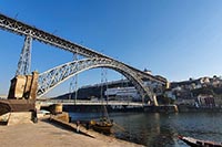 Ponte Dom Luís I sul Duero a Porto