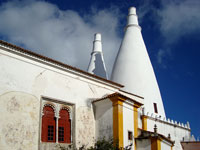 I camini del palazzo di Sintra