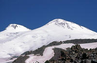 La doppia vetta dell'Elbrus
