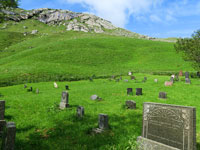 Il cimitero di Vinstad