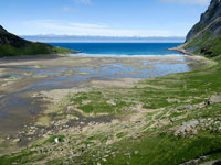 La spiaggia di Bunes dal basso - Lofoten