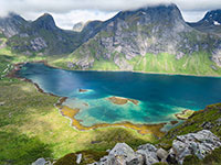 Il fiordo di Kirkefjord - Lofoten