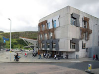 Edimburgo - Il Parlamento scozzese